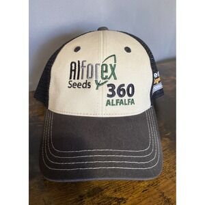Alforex Seeds Mesh Hat Cap Emroidered Logo Farm Cap
